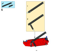 LEGO 8258 instructions page 9 – build guide